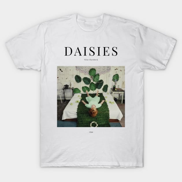 Daisies - Minimalist Movie Poster - Vera Chytilová T-Shirt by notalizard